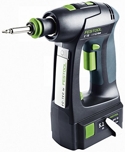Festool Akku-Bohrschrauber C 18 Li 5,2-Plus von Festool
