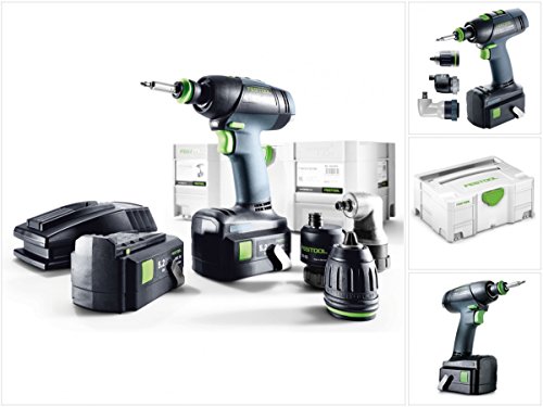 Festool Akku-Bohrschrauber T 18+3 Li 5,2-Set von Festool