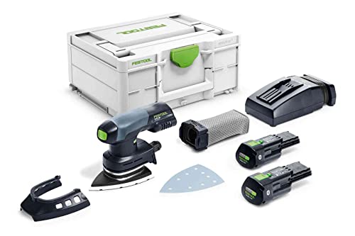 Festool Akku-Deltaschleifer DTSC 400 3,0 I-Plus (mit Akkupack BP 18 Li 3,0, Schnellladegerät, Schleifschuh, Protector, Longlife-Staubfangbeutel), im Systainer… Festool Akku-Deltaschleifer DTSC 400 3,0 I-Plus (mit Akkupack BP 18 Li 3,0, Schnellladegerät, Schleifschuh, Protector, Longlife-Staubfangbeutel), im Systainer… von Festool