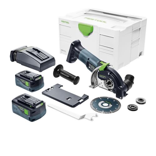 Festool Akku-Freihandtrennsystem DSC-AGC 18-125 FH Li 5,2 EBI-Plus - 575346 von Festool