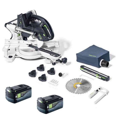 Festool Akku Kappsäge Zugsäge KAPEX KSC 60 EB-Basic 577775 + Akkupack Set von Festool