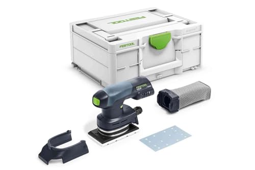 Festool Akku-Rutscher RTSC 400-Basic (mit Schleifschuh, Protector, Longlife-Staubfangbeutel), im Systainer von Festool