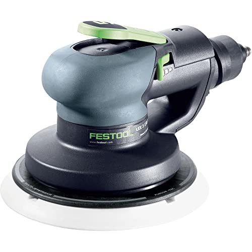 Festool Druckluft-Exzenterschleifer LEX 3 150/5 (mit Schleifteller Ø 150 mm MULTI-JETSTREAM 2 (weich W-HT), Flasche Reinigungs- und Schmieröl, Schraubendreher) von Festool