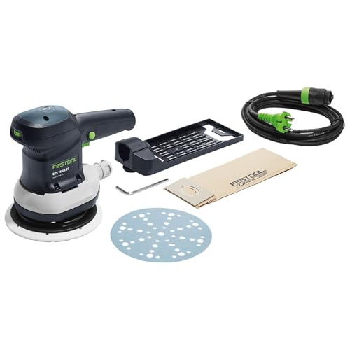 Festool Exzenterschleifer ETS 150/5 EQ (mit Schleifteller Ø 150 mm MULTI-JETSTREAM 2 (weich W-HT), Filterkassette, Schraubendreher) Festool Exzenterschleifer ETS 150/5 EQ (mit Schleifteller Ø 150 mm MULTI-JETSTREAM 2 (weich W-HT), Filterkassette, Schraubendreher) von Festool