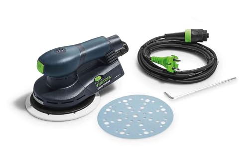 Festool Exzenterschleifer ETS EC 150/5 EQ (mit Schleifteller Ø 150 mm MULTI-JETSTREAM 2 (weich W-HT), Schraubendreher) von Festool