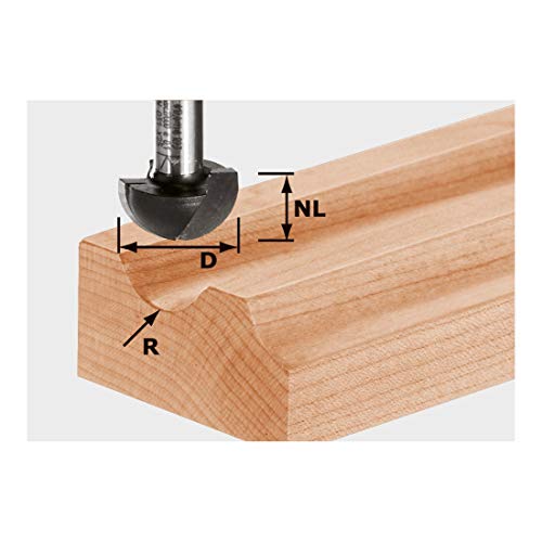 Festool Hohlkehlfräser HW S8 R4 von Festool