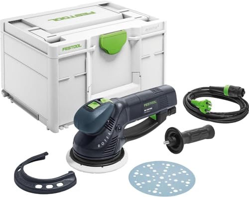 Festool Getriebe-Exzenterschleifer RO 150 FEQ-Plus ROTEX (mit Schleifteller Ø 150 mm MULTI-JETSTREAM 2 (weich W), Protector), im Systainer von Festool