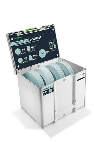 Festool Schleifmittel-Systainer³ Granat Net D225 GR NET SYS Festool Schleifmittel-Systainer³ Granat Net D225 GR NET SYS von Festool