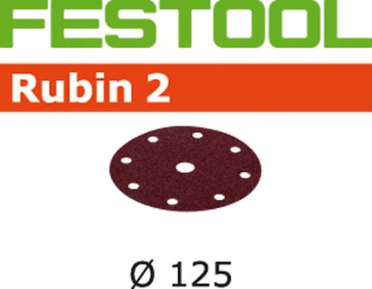 Festool Schleifscheiben STF D125/8 P80 RU2/10 von Festool