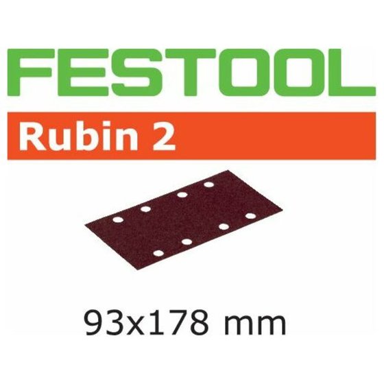 Festool - Schleifstreifen STF 93X178/8 P40 RU2/50 Rubin 2 von Festool