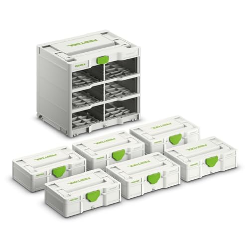 Festool Systainer³ Rack SYS3-RK/6 M 337-Set Festool Systainer³ Rack SYS3-RK/6 M 337-Set von Festool