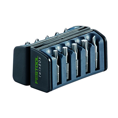 Festool TwinBOX BB-MIX (mit Bit PH 1, Bit PH 2, Bit PZ 1, Bit PZ 2, Bit PZ 3, Bit SZ 0,8x5,5, Bit TX 15, Bit TX 20, Bit TX 25, Bit TX 30) von Festool