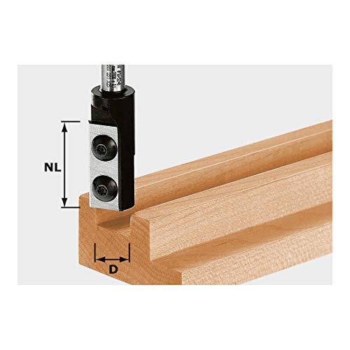 Festool Nutfräser-Wendeplatten HW D16/30 S8 von Festool