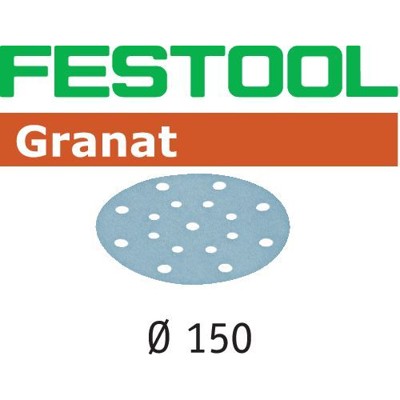 Schleifscheiben STF D150/16 P40 Granat/50 von Festool