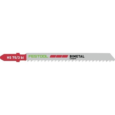 Stichsägeblatt HS 75/3 BI/5 PLASTICS SOLID MATERIAL von Festool
