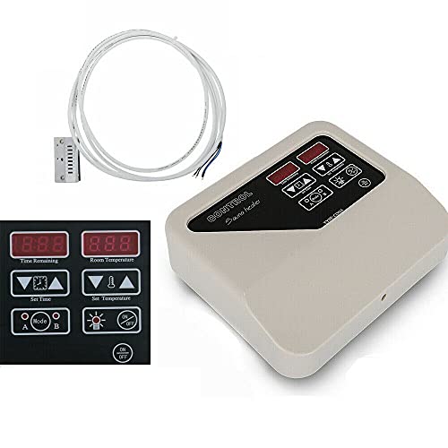 3-9KW Sauna Digital Controller Sauna External Controller Saunasteuerung Externe Saunasteuergerät Steuereinheit Saunakontrolle, 2 Arbeitsmodi von Fetcoi