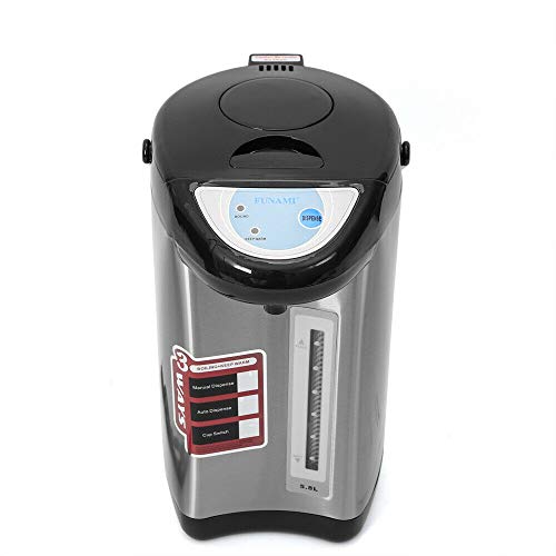 5.8L Heißwasserspender Thermopot Edelstahl Highspeed-Wasserspender Mit Kabel Benutzt für Schule Zuhause Büro Hotel (schwarz) von Fetcoi