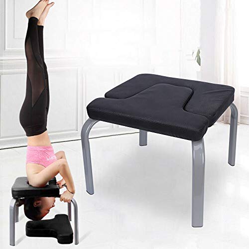 Kopfstandhocker Yoga Stuhl Abnehmbar Hilfe Trainer Kopfüber Yoga Fitness Trainer Kopfstandhocker Inverted Chair Schwarz von Fetcoi