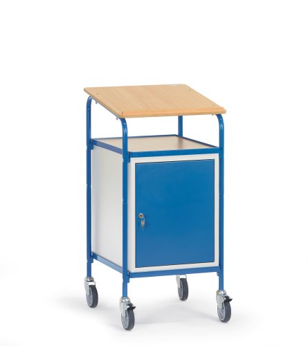 Fetra Transportgeräte bbma835 Gestell Arbeit mit Ablagefläche und Rollen, 125 mm Durchmesser, 615 mm Länge x 610 mm Breite x 1195 mm Höhe Fetra Transportgeräte bbma835 Gestell Arbeit mit Ablagefläche und Rollen, 125 mm Durchmesser, 615 mm Länge x 610 mm Breite x 1195 mm Höhe von Fetra