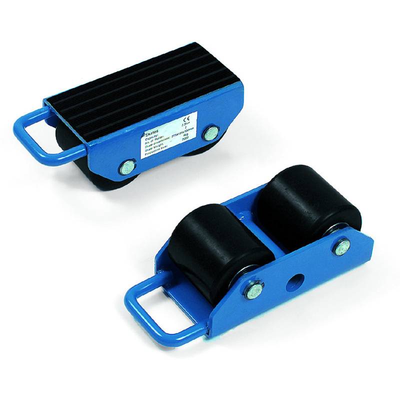 B-Ware Fetra Transportroller Mit 2 Rollen Tragkraft 2.500kg 210 X 100 Mm 1 St. von Fetra