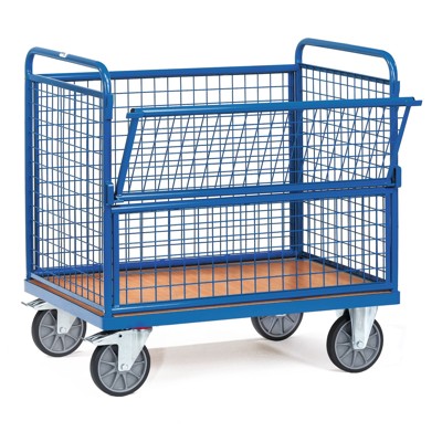 Drahtkastenwagen 2772, TPE-Reifen, Tragkraft 600kg von Fetra