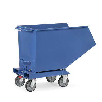 Muldenkipper 4702 mit Ablasshahn, 450 Liter, Tragkraft 750kg von Fetra