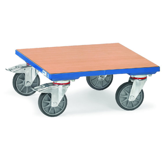 fetra® - Kistenroller KF 61, Holzboden, Tragkraft 400kg von Fetra