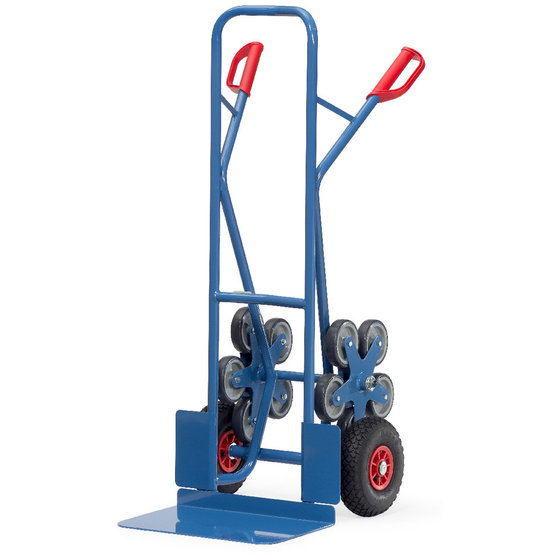 fetra® - Treppenkarre TK 1328, 5-armige Radsterne, Luftreifen, Tragkraft 200kg von Fetra