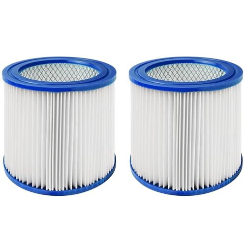 Fette Filter - Ash Vacuum CleanStream Kartuschenfilter 9032933 kompatibel mit Shop-Vac, stoppt ultrafeinen Staub - 2 Stück Fette Filter - Ash Vacuum CleanStream Kartuschenfilter 9032933 kompatibel mit Shop-Vac, stoppt ultrafeinen Staub - 2 Stück von Fette Filter