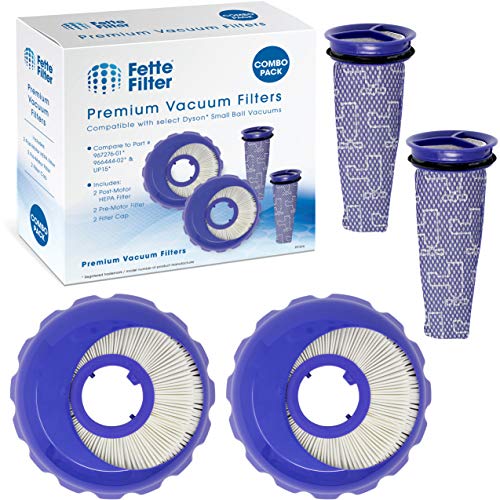 Fette Filter - Staubsaugerfilter-Set, kompatibel mit Dyson Small Ball UP15, Small Ball Multi Floor & Small Ball Pro. Vergleichbar mit Teilenummer 966444-02 & 967276-01 - 2 Stück Fette Filter - Staubsaugerfilter-Set, kompatibel mit Dyson Small Ball UP15, Small Ball Multi Floor & Small Ball Pro. Vergleichbar mit Teilenummer 966444-02 & 967276-01 - 2 Stück von Fette Filter