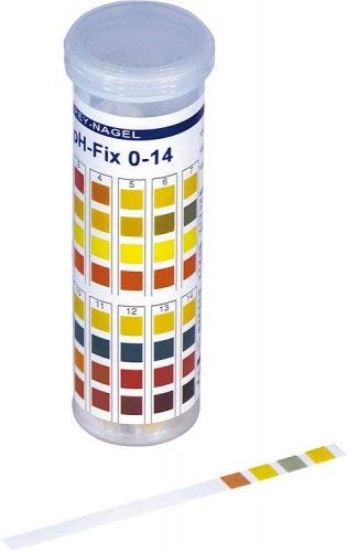 Feuer-Anker 100 Stk pH-Teststreifen für Solarthermie, Trinkwasser, Brauchwasser, Heizungswasser, Poolwasser - PH 0-14 - 100 Count von Feuer-Anker