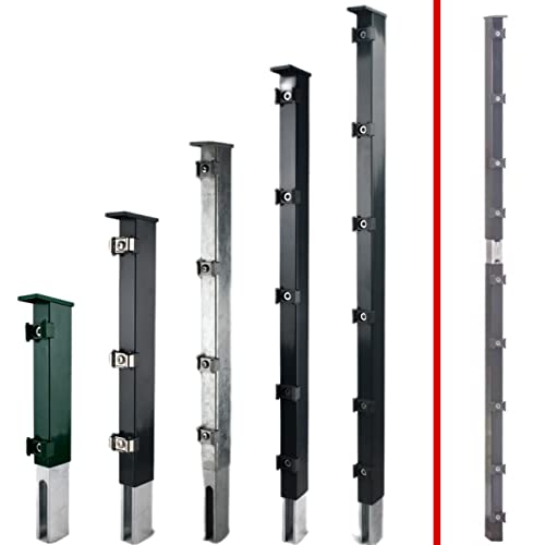 Maxhome24 | Pfosten Aufsatz für Zaunerhöhung | Pfostenerhöhung | Zaun Verlängerung | Doppelstabmattenzaun| 60 cm-Anthrazit Maxhome24 | Pfosten Aufsatz für Zaunerhöhung | Pfostenerhöhung | Zaun Verlängerung | Doppelstabmattenzaun| 60 cm-Anthrazit von Feuer-Zaun
