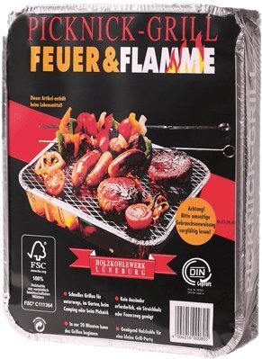 Feuer & Flamme - Picknick Grill von Feuer & Flamme