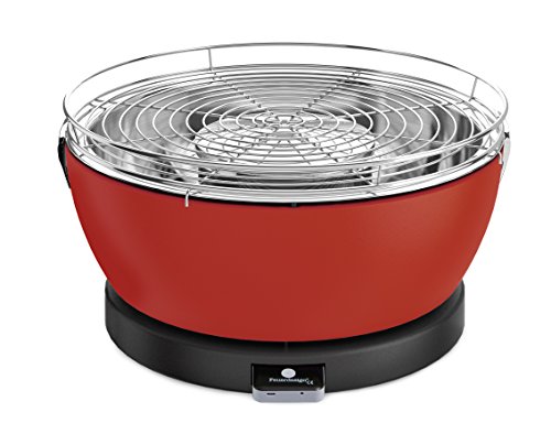 Tischgrill Vesuvio rot von Feuerdesign