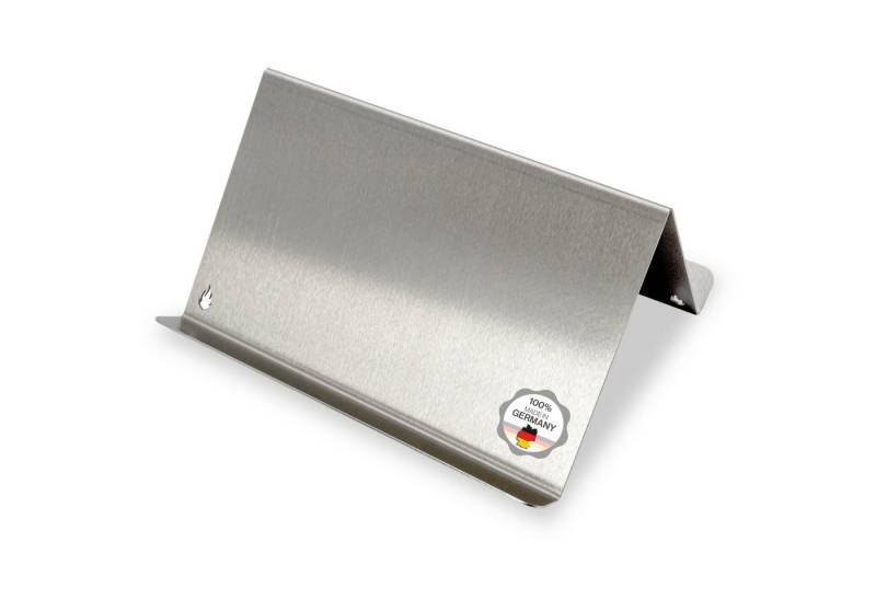 Feuerfest 123 GmbH Grillerweiterung Baconhalter - universell für Kohle-, Gas- und Kugelgrills (aus hochwertigem Edelstahl - Made in Germany), für perfekten, knusprigen Bacon von Feuerfest 123 GmbH