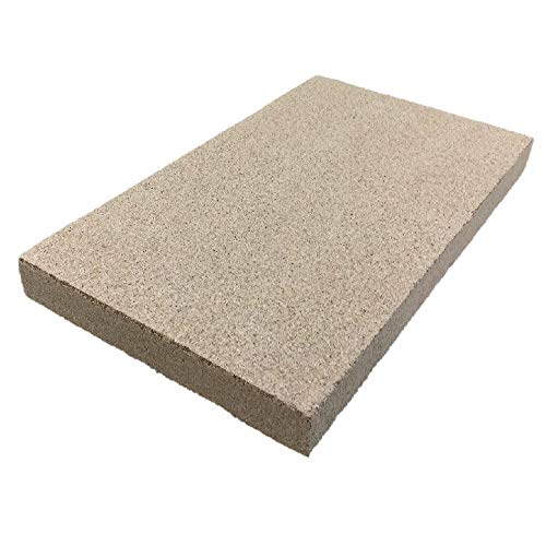 Feuerfest 123 - Lötstein 30x20x2 cm, Lötplatte aus Vermiculite, Lötunterlage für Löt- und Schweißarbeiten, feuer- und hitzefest, hitzebeständig bis 1.150 °C von Feuerfest 123 GmbH