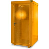 Bauer® Gasflaschen-Container GFC-B, feuerbeständig, für max. 28 Flaschen, gelborange von Bauer®