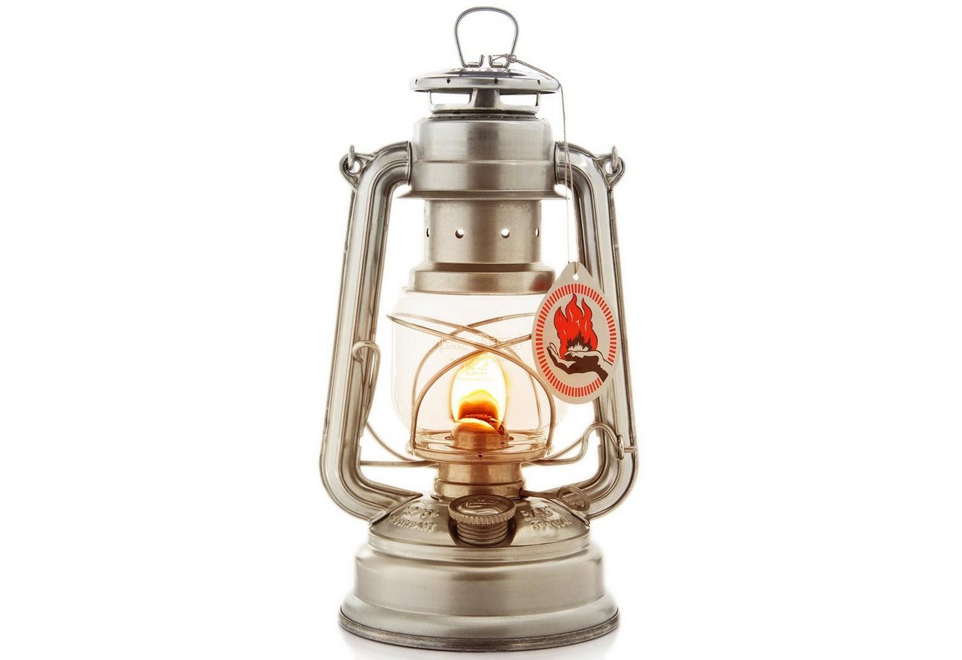 Feuerhand Outdoorkerze Feuerhand Baby Special 276 Sturmlaterne (Laterne, 1-tlg), galvanisch verzinktes Stahlblech von Feuerhand
