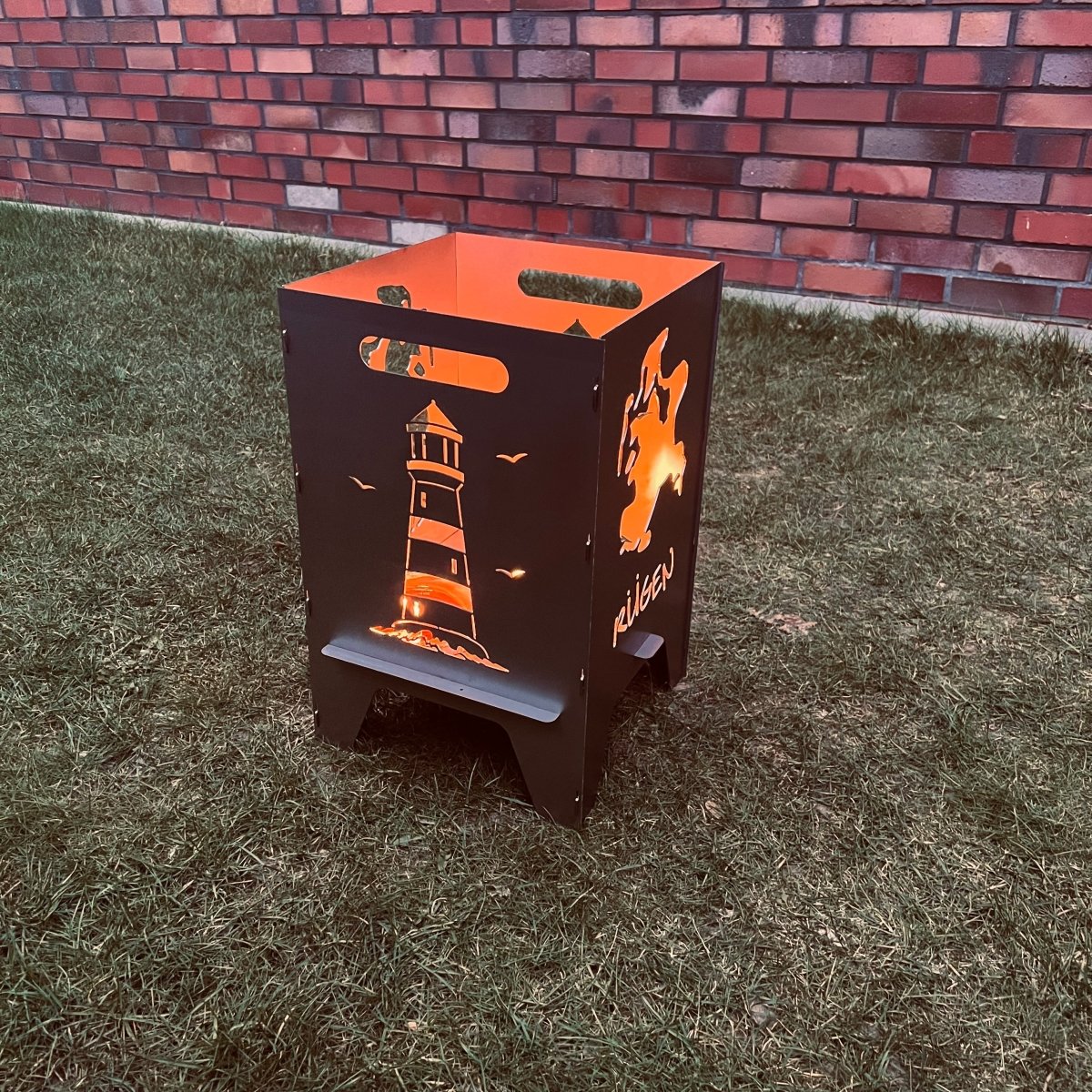 50cm Feuertonne "Rügen" von Feuertonnen Bertling