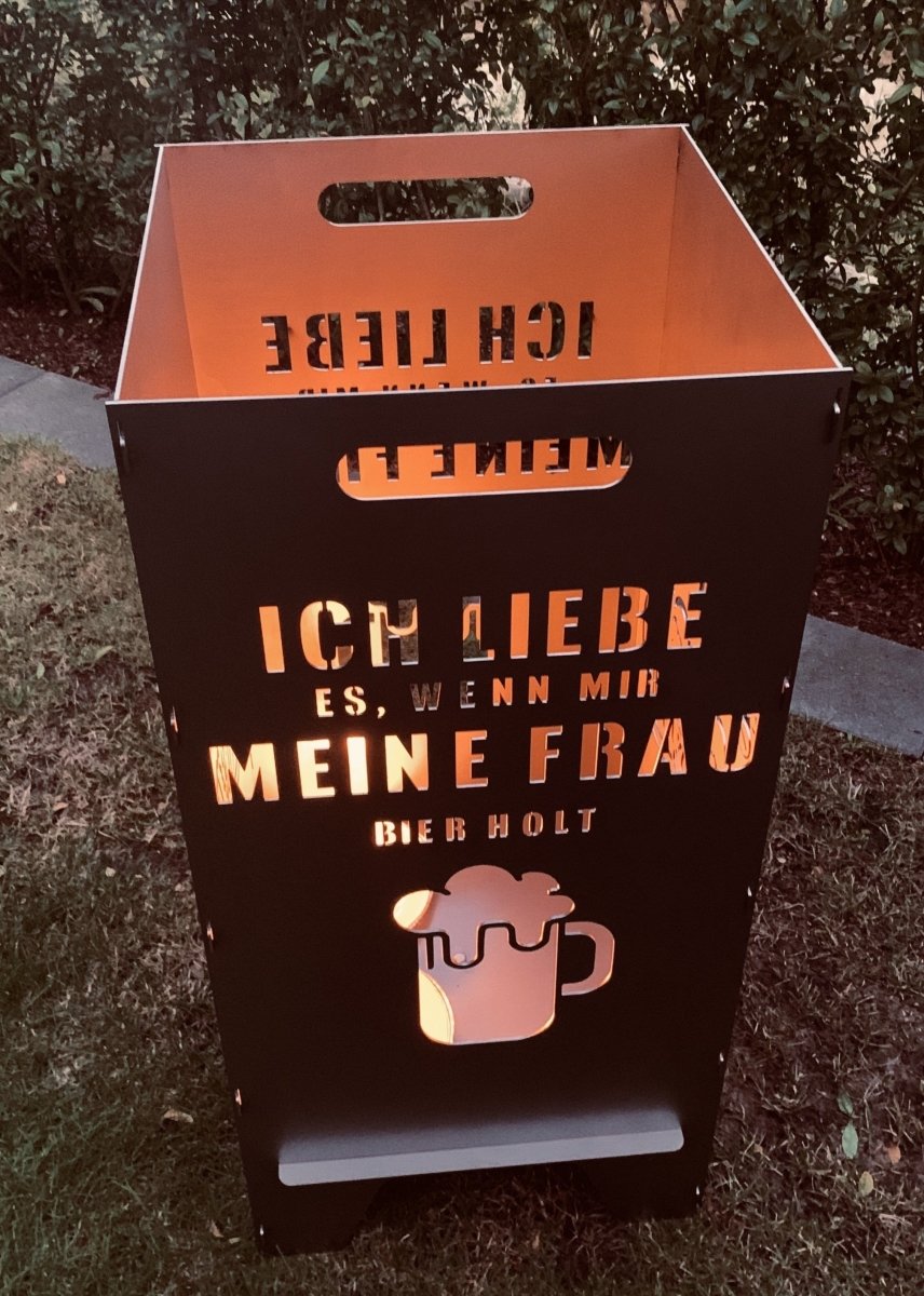 78cm Feuertonne "Biergarten" von Feuertonnen Bertling