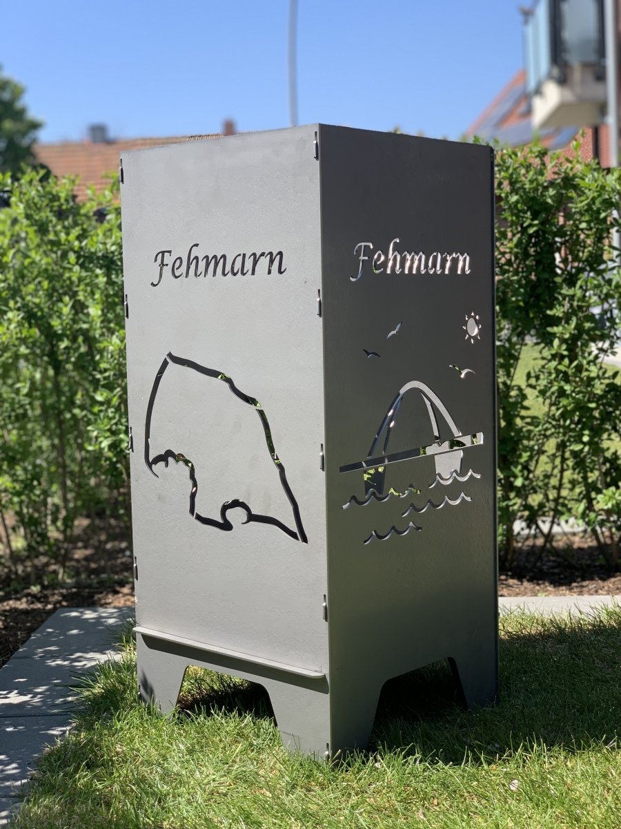 78cm Feuertonne "Fehmarn" von Feuertonnen Bertling