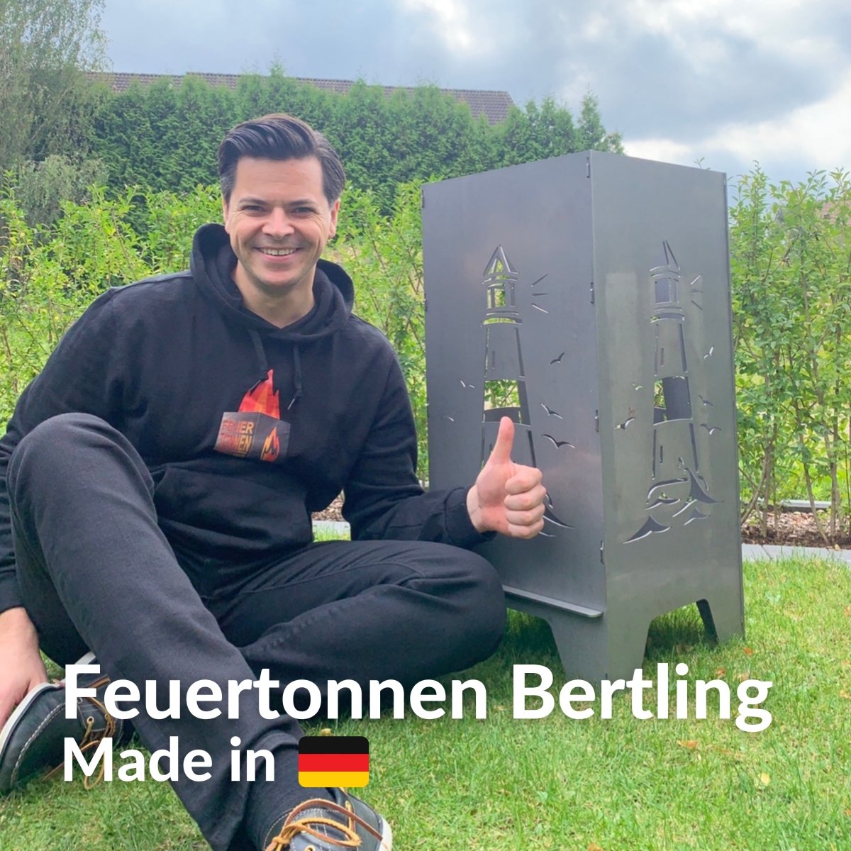 Finnischer Flammlachs von Feuertonnen Bertling