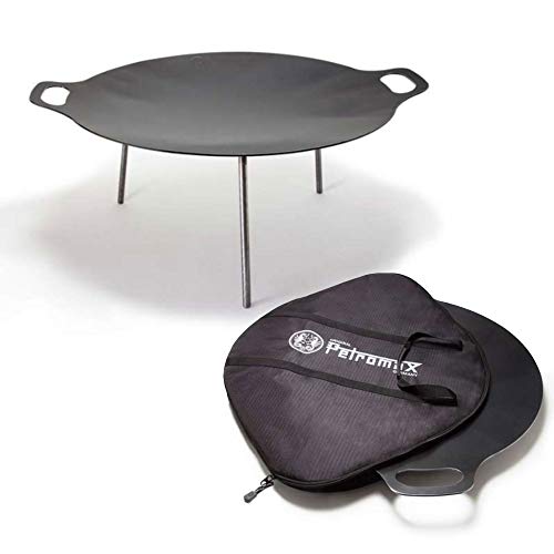 Petromax Grill- und Feuerschale fs56 Set mit Tasche für Outdoor-Cooking Lagerfeuer Camping von Feuertopf Set