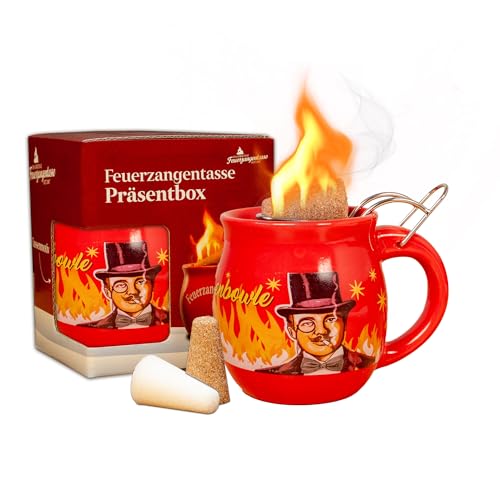 Feuerzangentasse 1er-Set, Rot/Rühmann - für Feuerzangenbowle von Feuerzangentasse