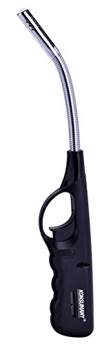 1stk. Stabfeuerzeug Sturmfeuerzeug Flexa Gas XXL flexibel biegsam 29,5 cm lang +1x (Konsumany® Stab- Stumfeuerzeug 12,5 cm Lang) von Feuerzeuge