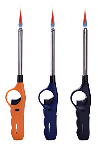 3stk. Stabfeuerzeug Sturmfeuerzeug Gas Feuerzeug 27,5 cm lang, +1x (Konsumany® Stab- Stumfeuerzeug 12,5 cm Lang) von Feuerzeuge