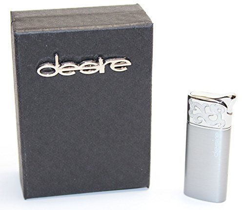 Feuerzeug Desire mit Geschenkbox hellsilber/Silber von Feuerzeuge