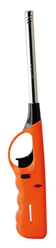 Stabfeuerzeug 27cm Lang mit Gasflasche 18ml +1x (Konsumany® Stab- Stumfeuerzeug 12,5 cm Lang) (1 Stück.(Orange)) von Feuerzeuge