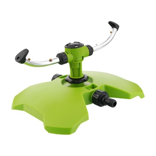 FewNvWa 2-Arm Rotierender Rasensprenger Automatisch 360° Bewässerung Premium ABS+Metall Garten Sprinkler Für Rasen Garten Hof Landwirtschaft von FewNvWa