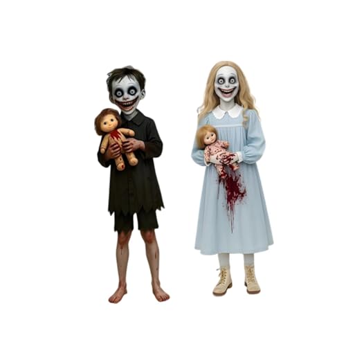 FewNvWa 2 Stück Halloween Gartenschilder Gartenstecker Rasen Schilder Hofdekoration Außendekoration Aus Wetterfestem PVC mit Gruseligem Entwurf für Den Garte, Jungen Und Mädchen FewNvWa 2 Stück Halloween Gartenschilder Gartenstecker Rasen Schilder Hofdekoration Außendekoration Aus Wetterfestem PVC mit Gruseligem Entwurf für Den Garte, Jungen Und Mädchen von FewNvWa